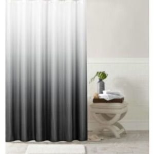 Black and White Modern Shower Curtain from Macys